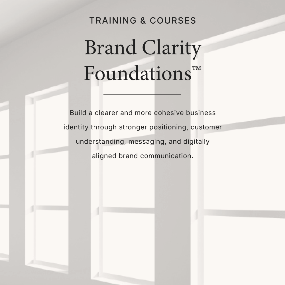 Brand Clarity Foundations digital product cover